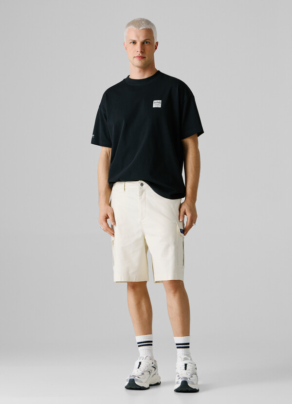 STRAIGHT FIT CARGO BERMUDA