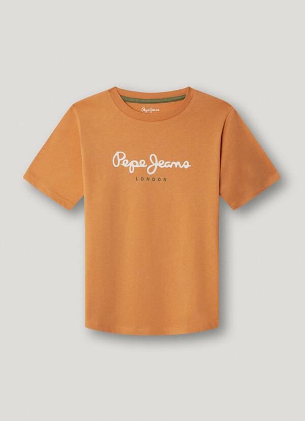 REGULAR FIT LOGO PRINT T-SHIRT