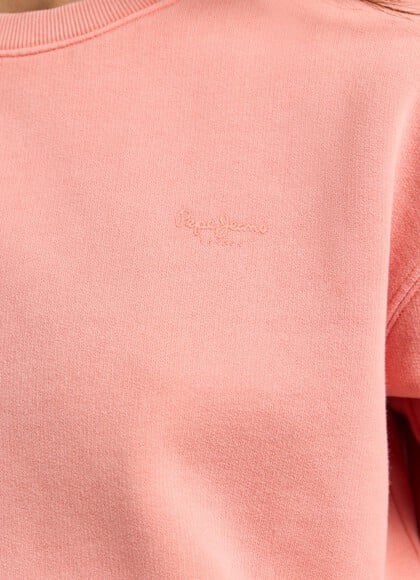 CREW NECK LOGO SWEATSHIRT