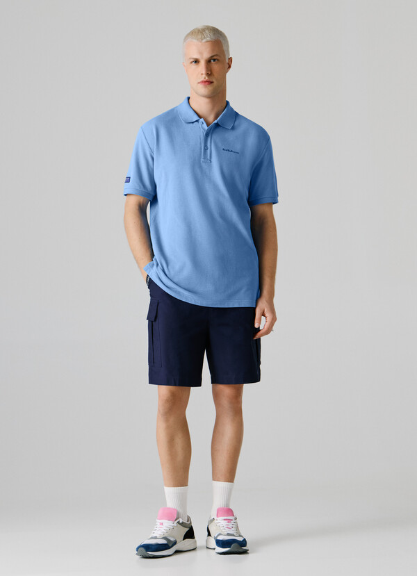 RELAXED FIT PIQU&Eacute; POLO