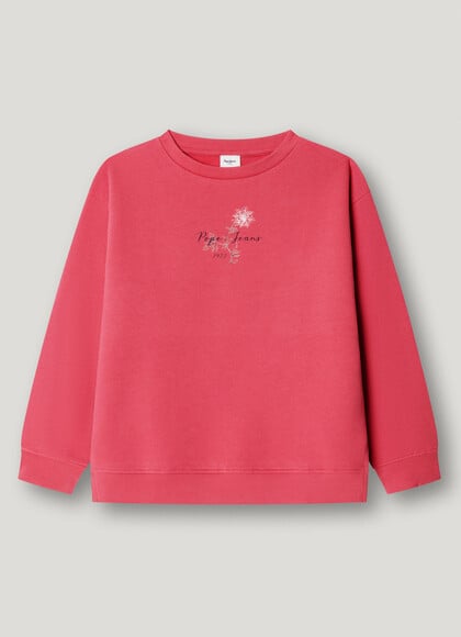 RELAXED FIT CREW NECK SWEATSHIRT