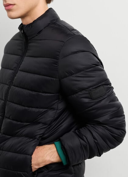 PADDED HIGH NECK PUFFER JACKET