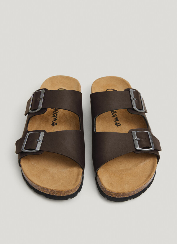 SANDALS WITH DOUBLE BUCKLE
