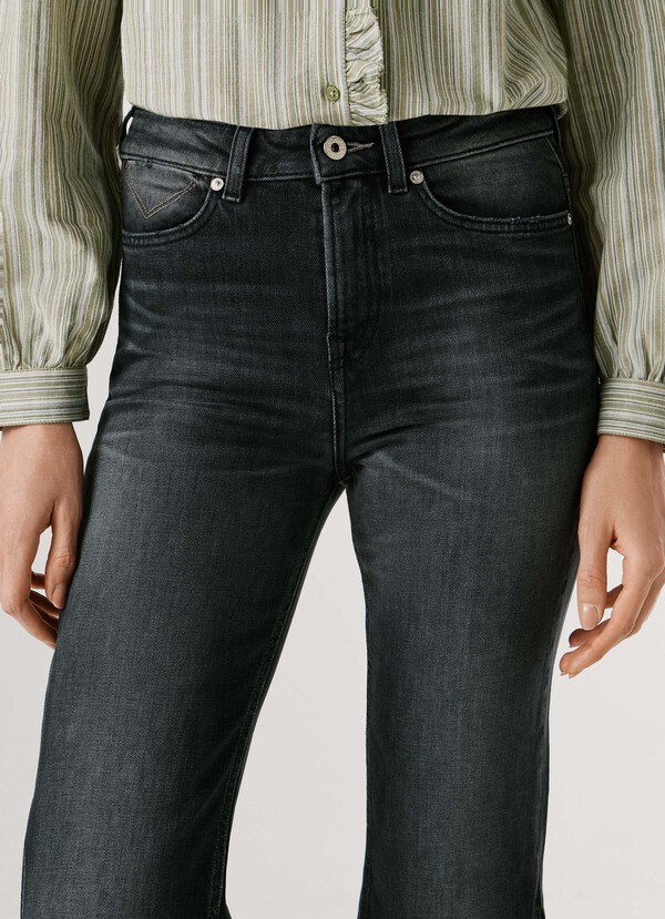 HIGH-RISE FLARE FIT JEANS - WILLA