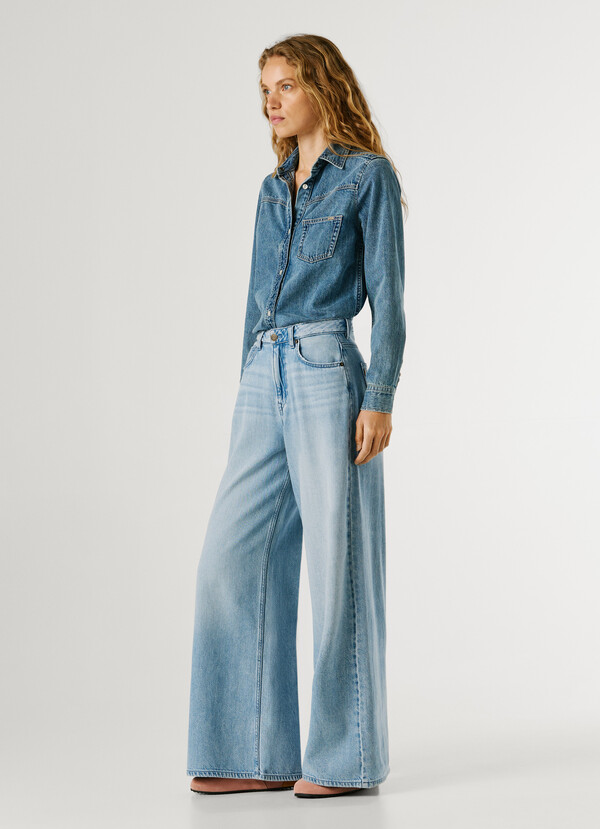 JAIMY- HIGH-RISE WIDE FIT JEANS
