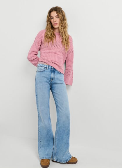 HIGH-RISE FLARE FIT JEANS - WILLA