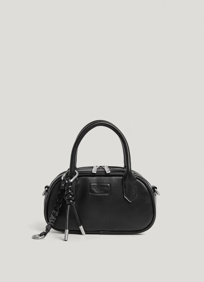 LEATHER EFFECT BOWLING BAG