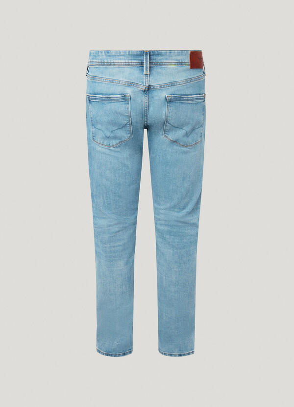 REGULAR FIT MID-RISE JEANS - STANLEY