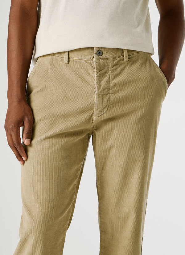 REGULAR FIT CHINO TROUSERS