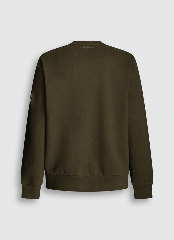 CREW NECK LOGO SWEATSHIRT