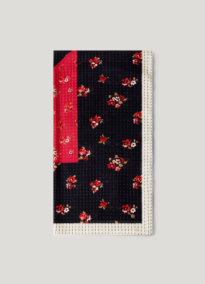 FLORAL PRINT SCARF