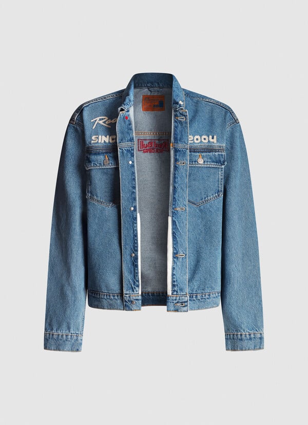 RELAXED FIT DENIM JACKET