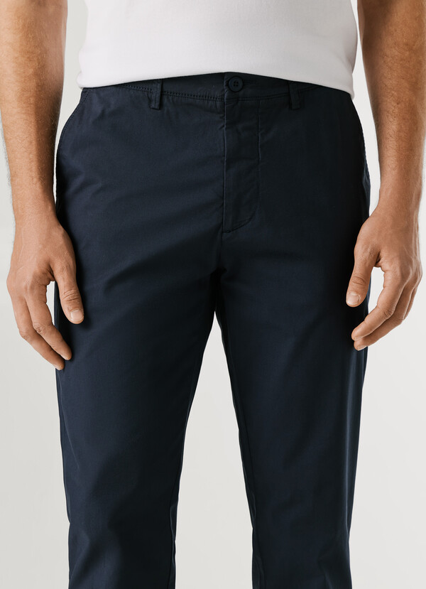 SLIM FIT CHINO TROUSERS