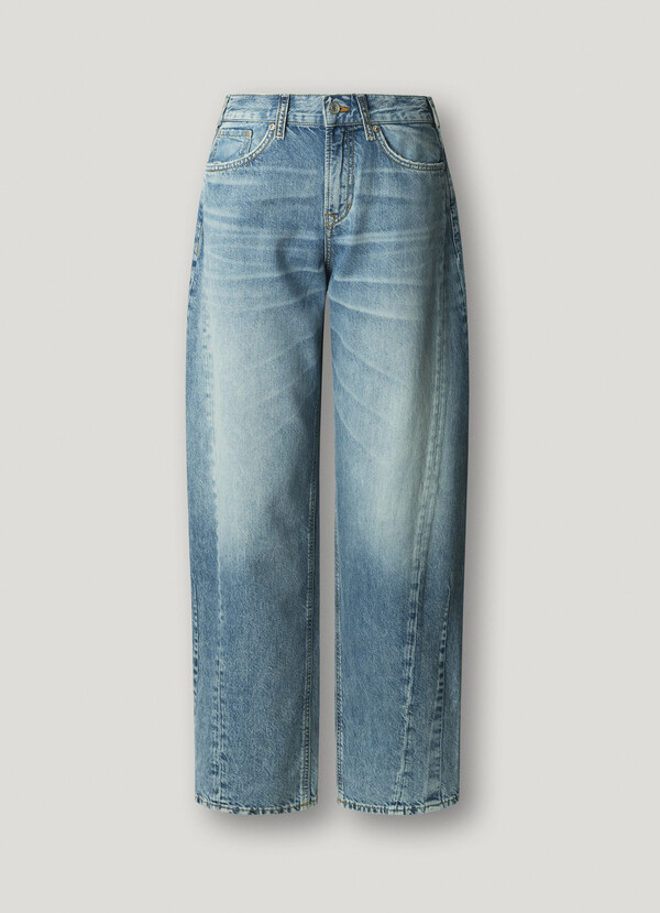 MID-RISE LOOSE FIT JEANS