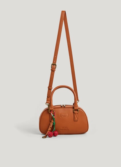 LEATHER EFFECT BOWLING BAG