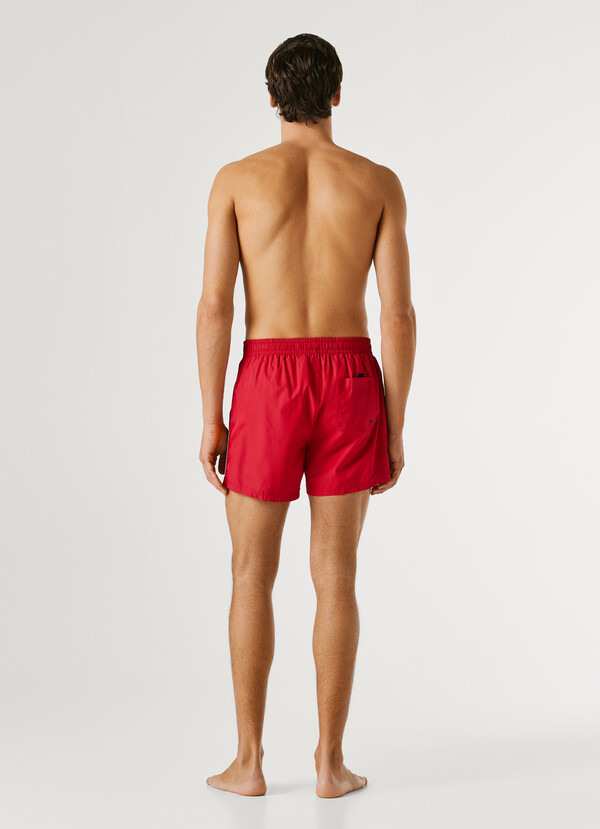 PRINTED LOGO SWIM SHORTS