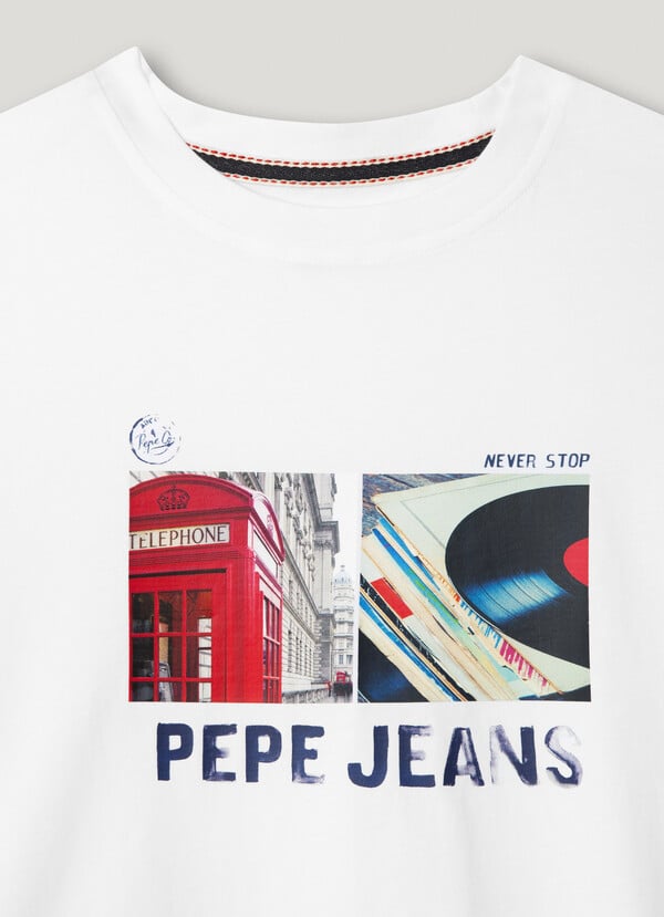 RELAXED FIT PHOTO PRINT T-SHIRT