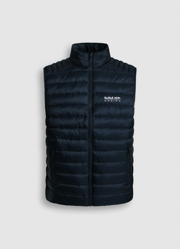 PRINTED LOGO PADDED GILET