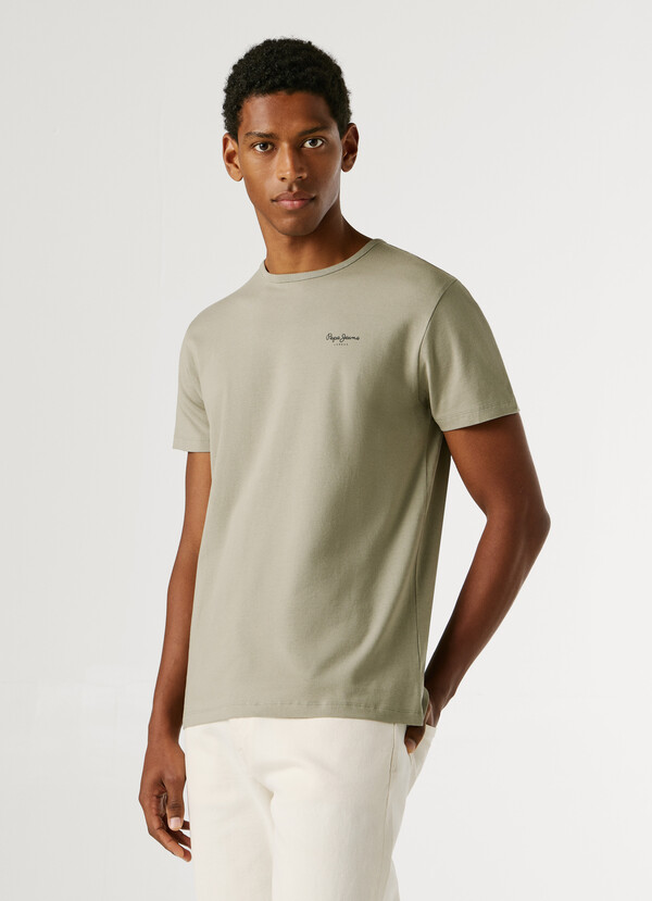 SLIM FIT LOGO PRINT T-SHIRT
