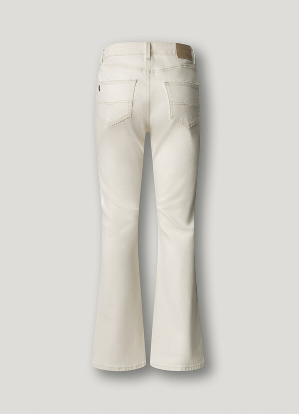 HIGH-RISE FLARE FIT JEANS - DION