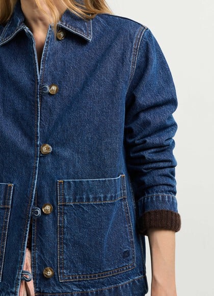 RELAXED FIT DENIM JACKET
