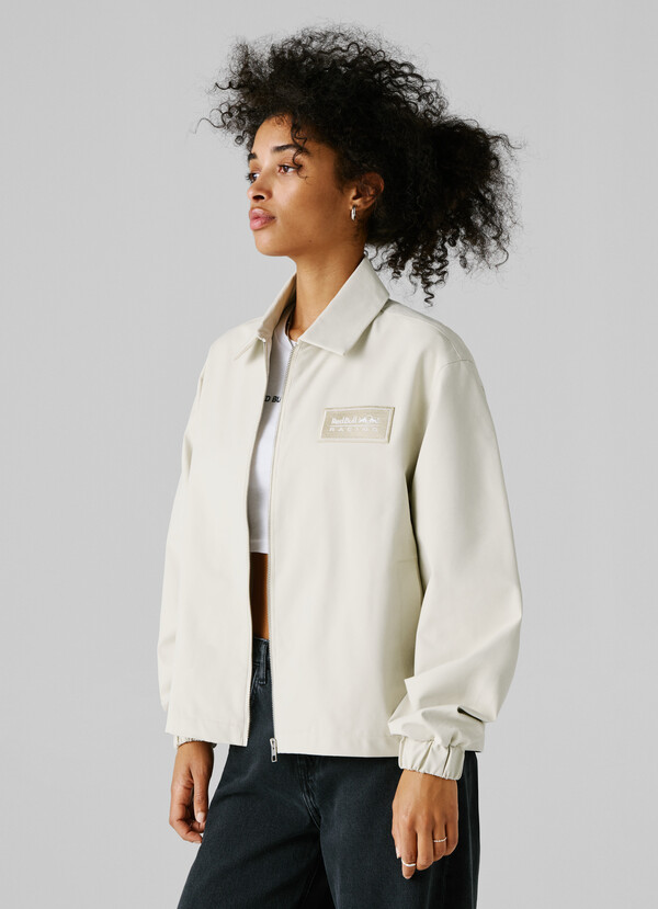 CANVAS BOMBER JACKET