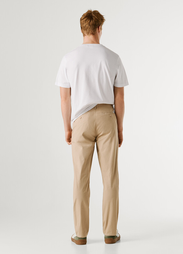 SLIM FIT CHINO TROUSERS