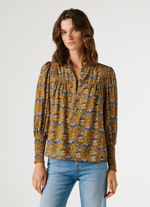 FLORAL PRINT BLOUSE