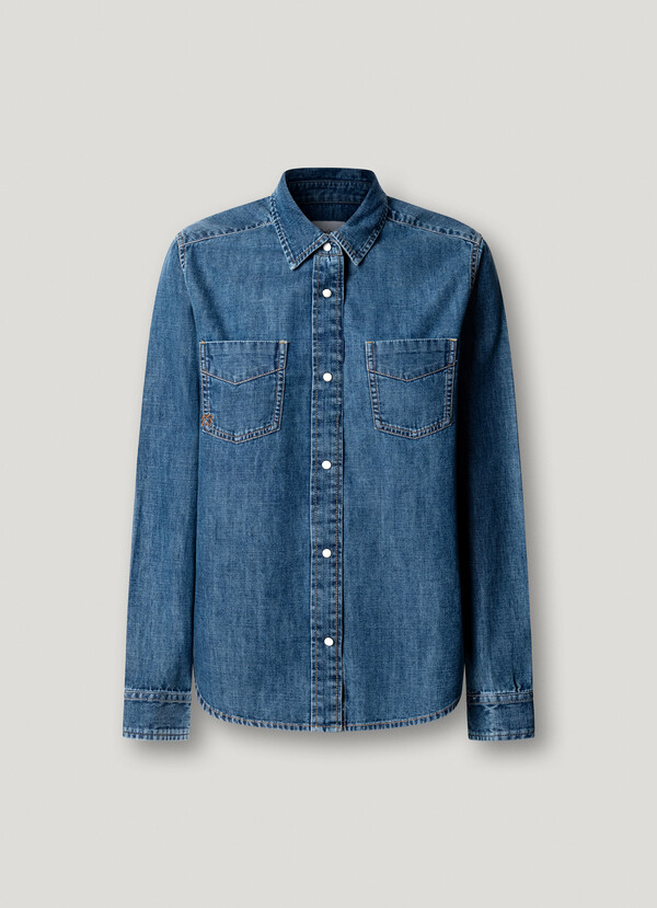 REGULAR FIT DENIM SHIRT