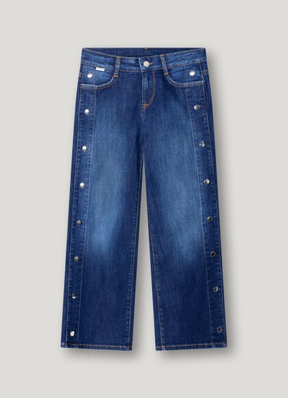 LEXY - LOW-RISE WIDE FIT JEANS