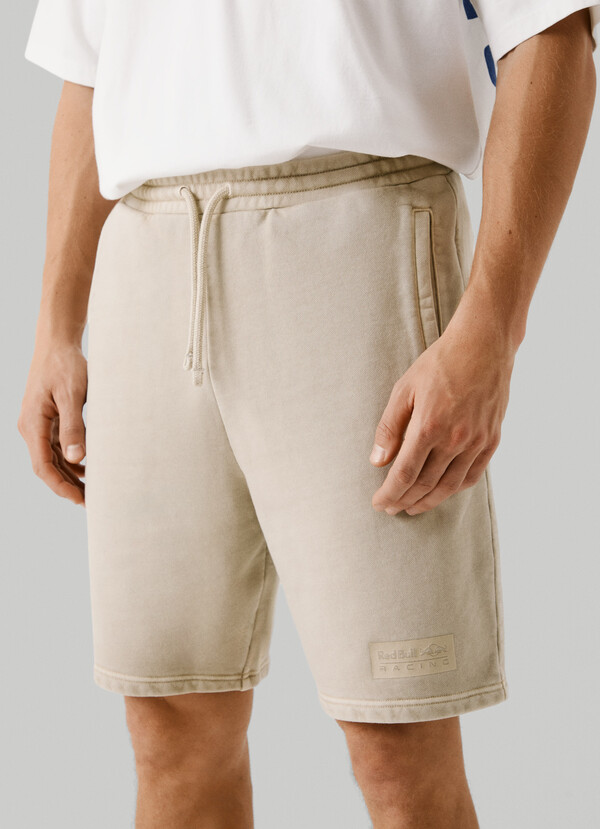 RELAXED FIT FLEECE BERMUDA SHORTS