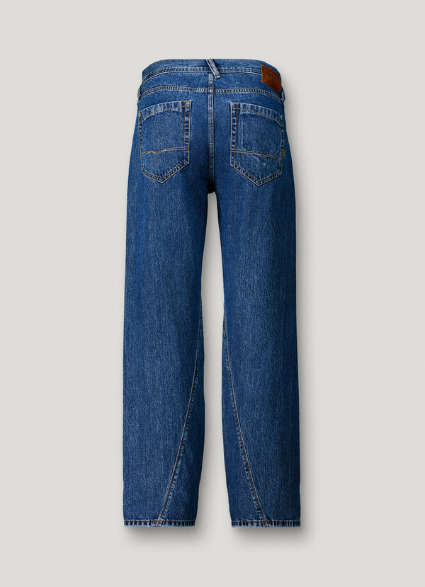 RELAXED FIT MID-RISE JEANS - BEXLEY
