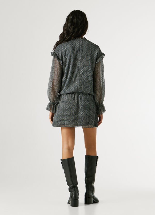 RUFFLES MINI DRESS