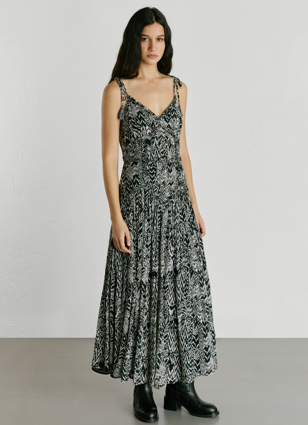 STRAP MAXI DRESS