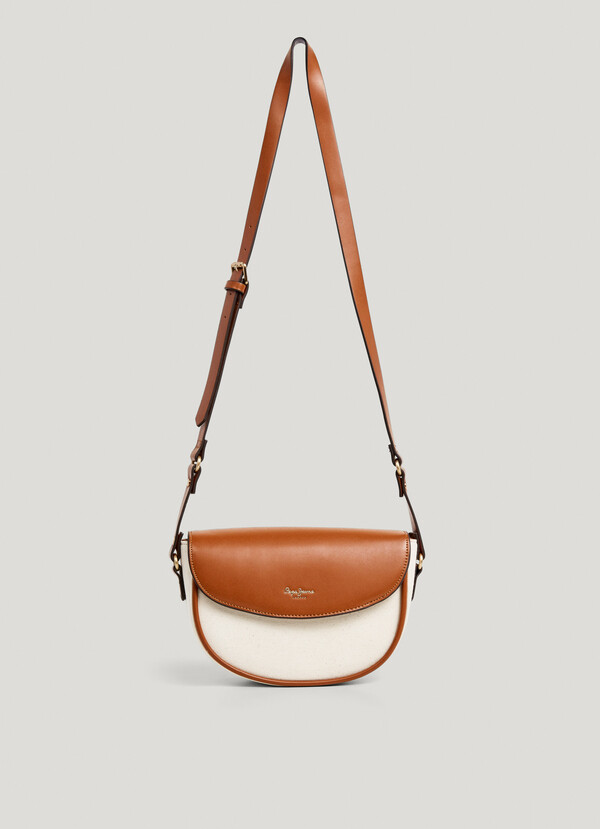 COMBINED SHOULDER BAG WITH FLAP