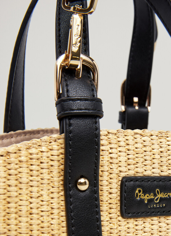 RAFFIA SHOULDER BAG
