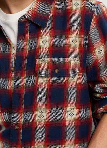 REGULAR FIT CHECKED OVERSHIRT