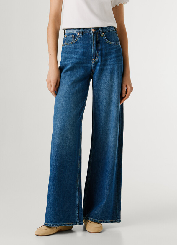 JAIMY - HIGH-RISE WIDE FIT JEANS