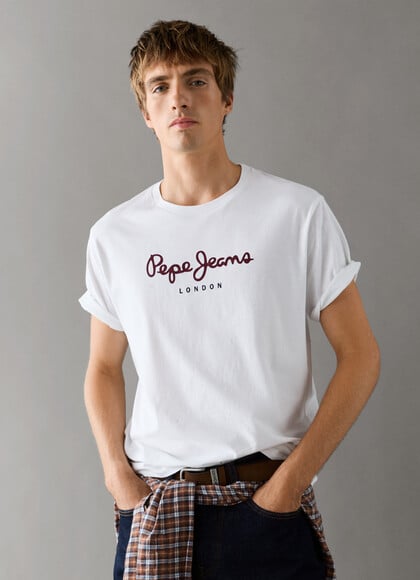 REGULAR FIT LOGO PRINT T-SHIRT