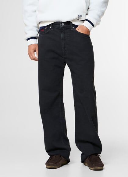 HIGH - RISE LOOSE FIT JEANS