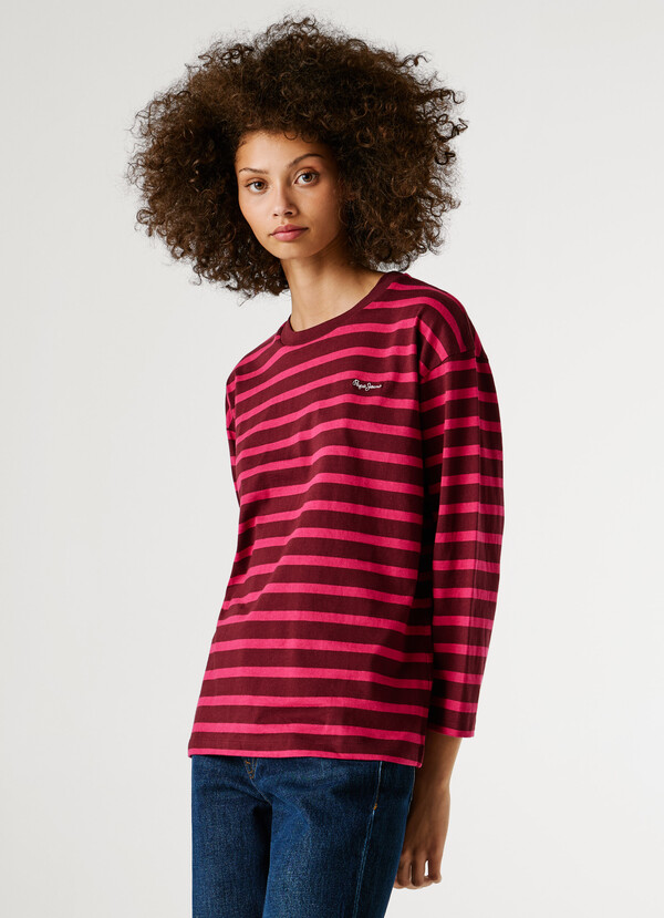 LONG SLEEVE STRIPED T-SHIRT