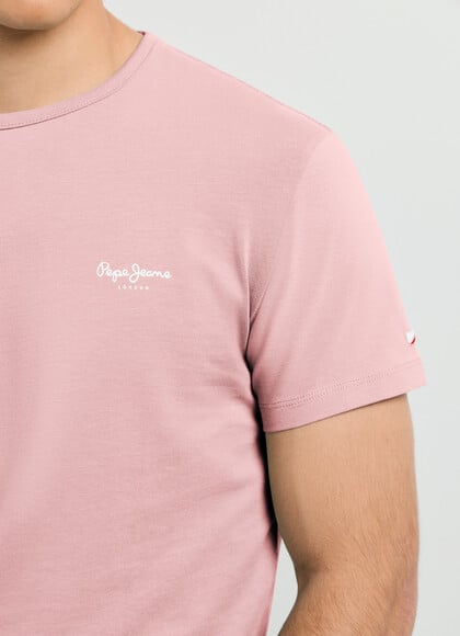 SLIM FIT LOGO PRINT T-SHIRT