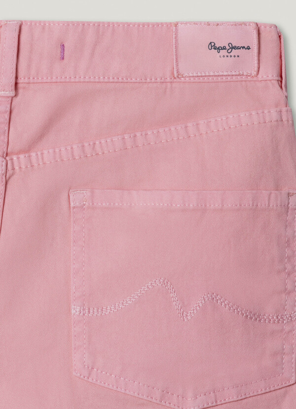 GARMENT DYED TWILL SHORTS