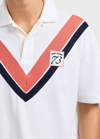CASUAL FIT PIQU&Eacute; POLO SHIRT