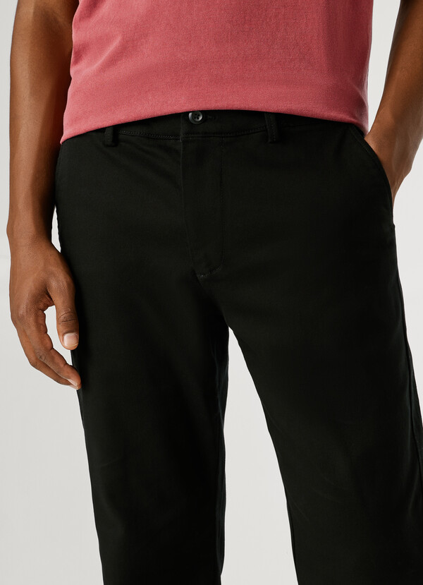 SLIM FIT CHINO TROUSERS