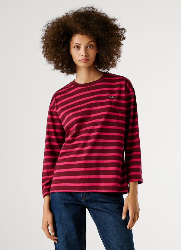 LONG SLEEVE STRIPED T-SHIRT