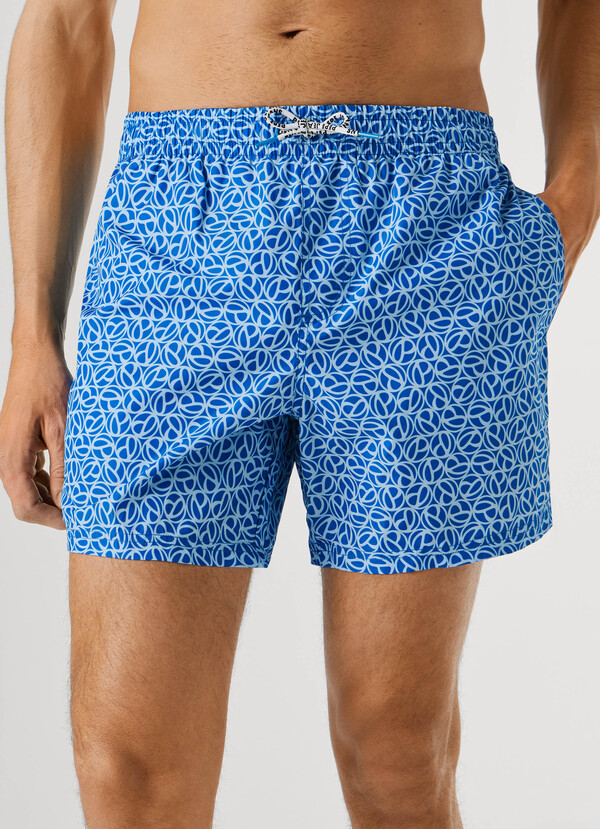 SWIM SHORTS ALL-OVER MONOGRAM