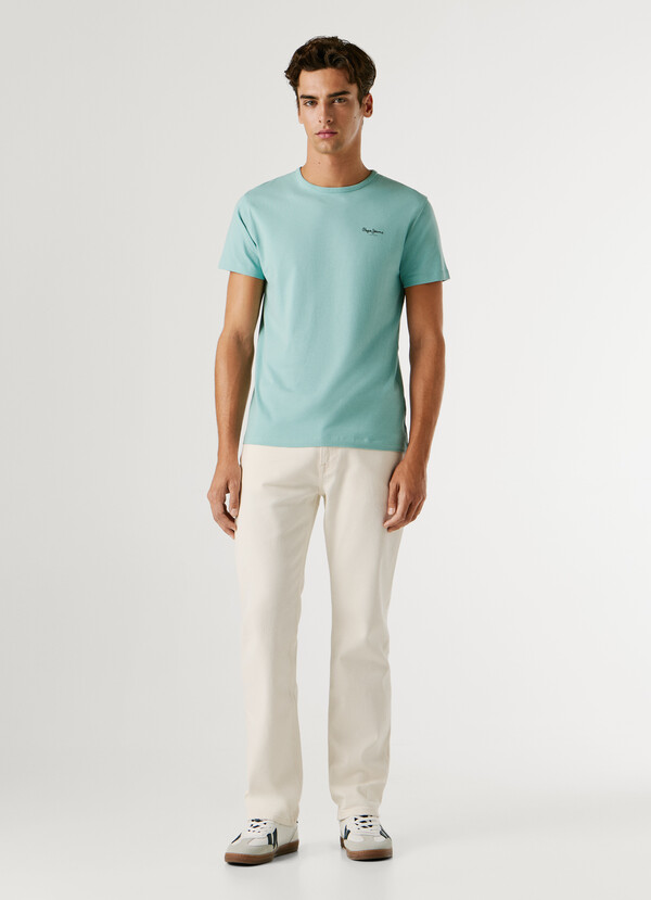 SLIM FIT LOGO PRINT T-SHIRT
