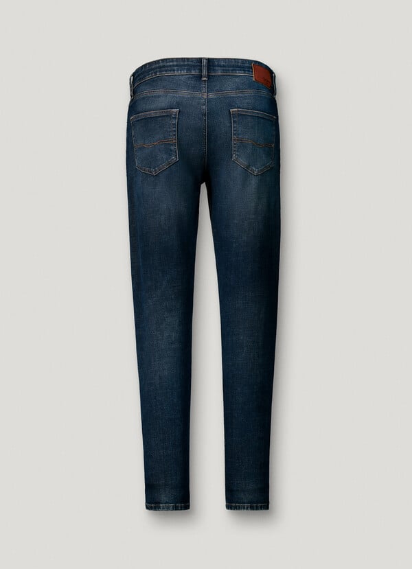 FINSBURY - SKINNY FIT MID-RISE JEANS