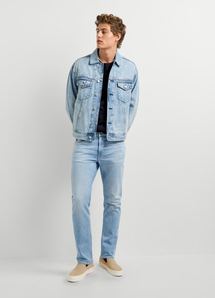 HATCH - SLIM FIT MID-RISE JEANS